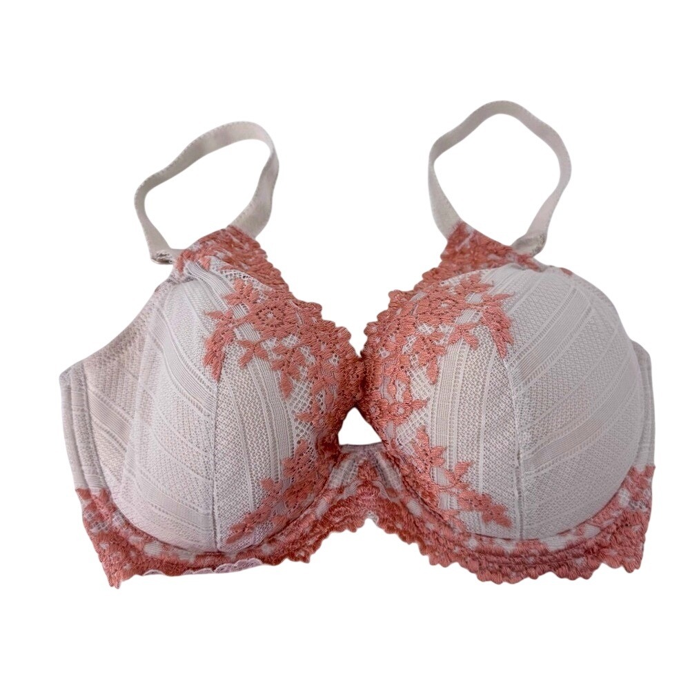 Wacoal Pink Lace Underwire Bra Intimates